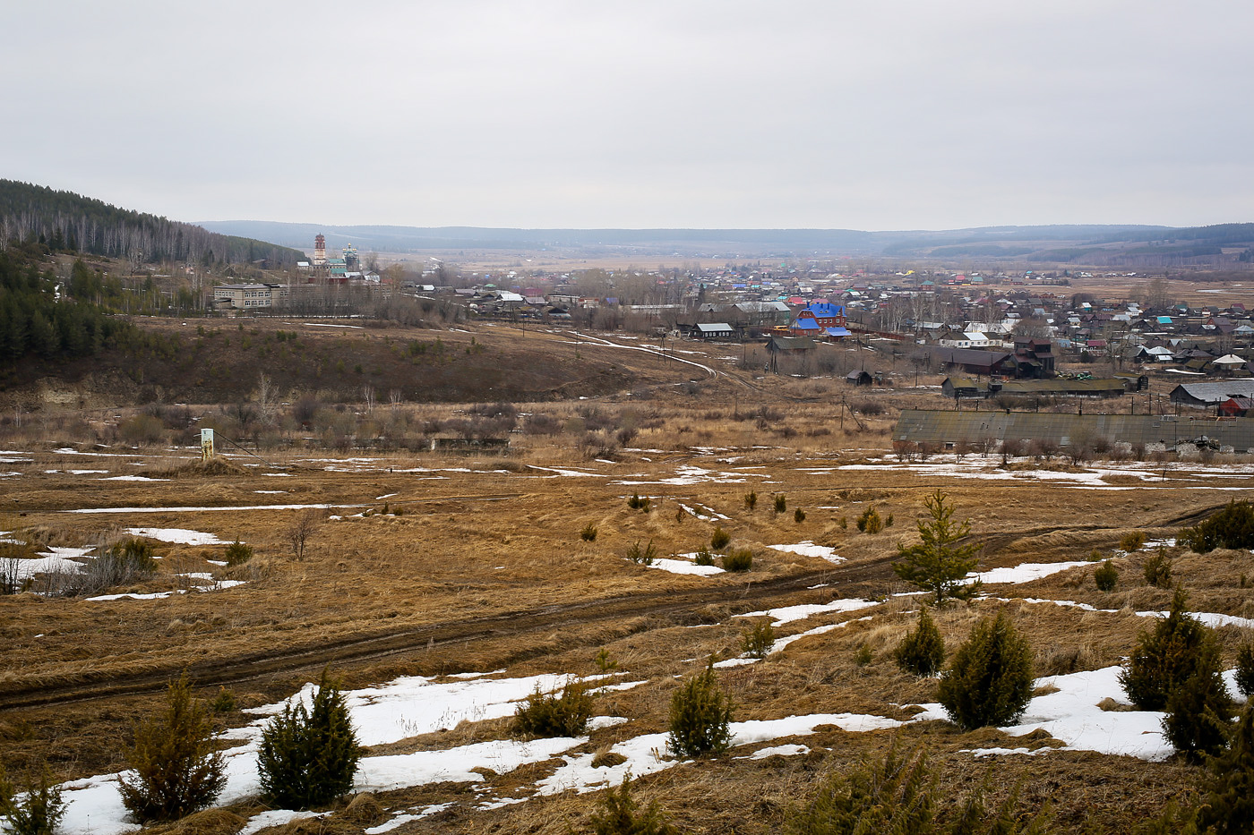 Окрестности села Ключи, image of landscape/habitat.