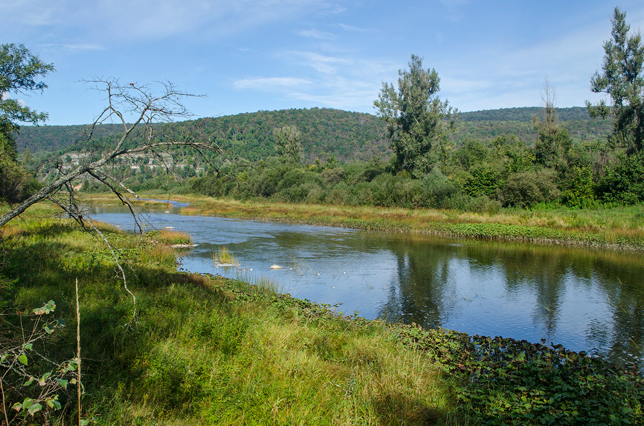 Окрестности деревни Зириклы, image of landscape/habitat.
