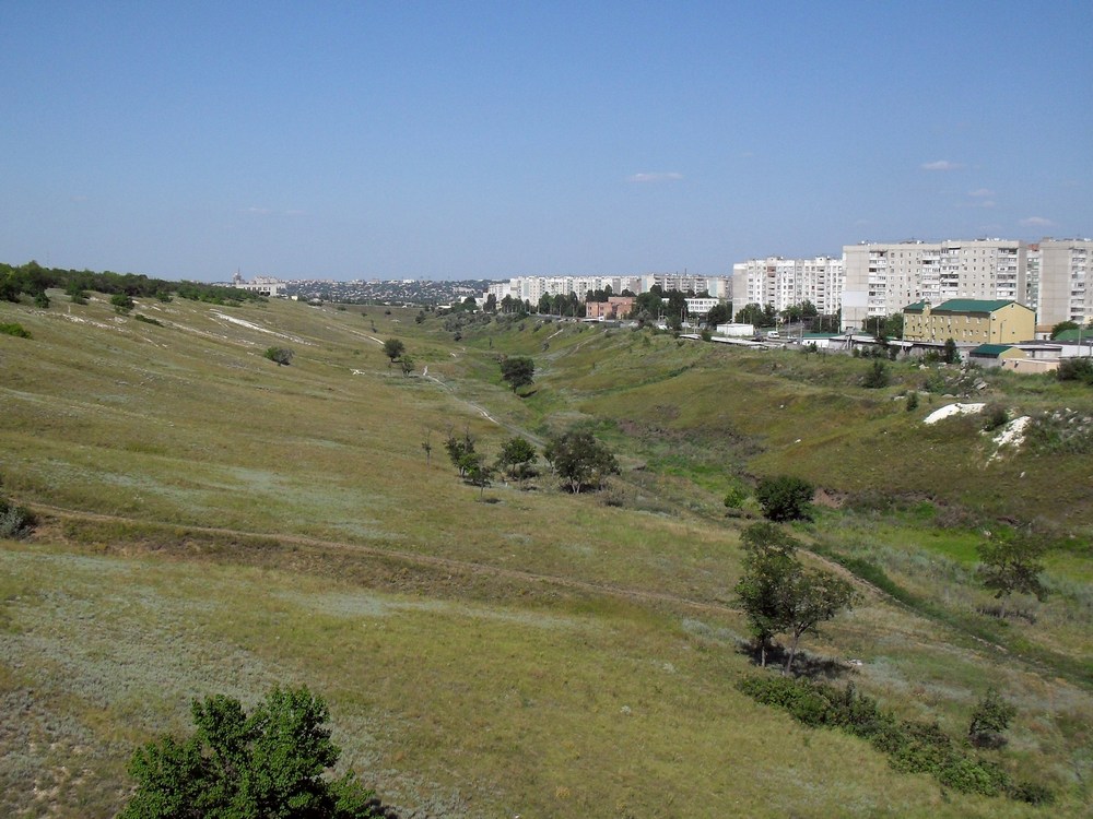 Луганск и окрестности, изображение ландшафта.