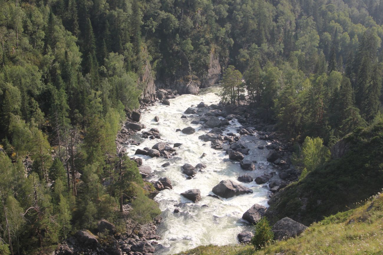 Окрестности водопада Учар, изображение ландшафта.