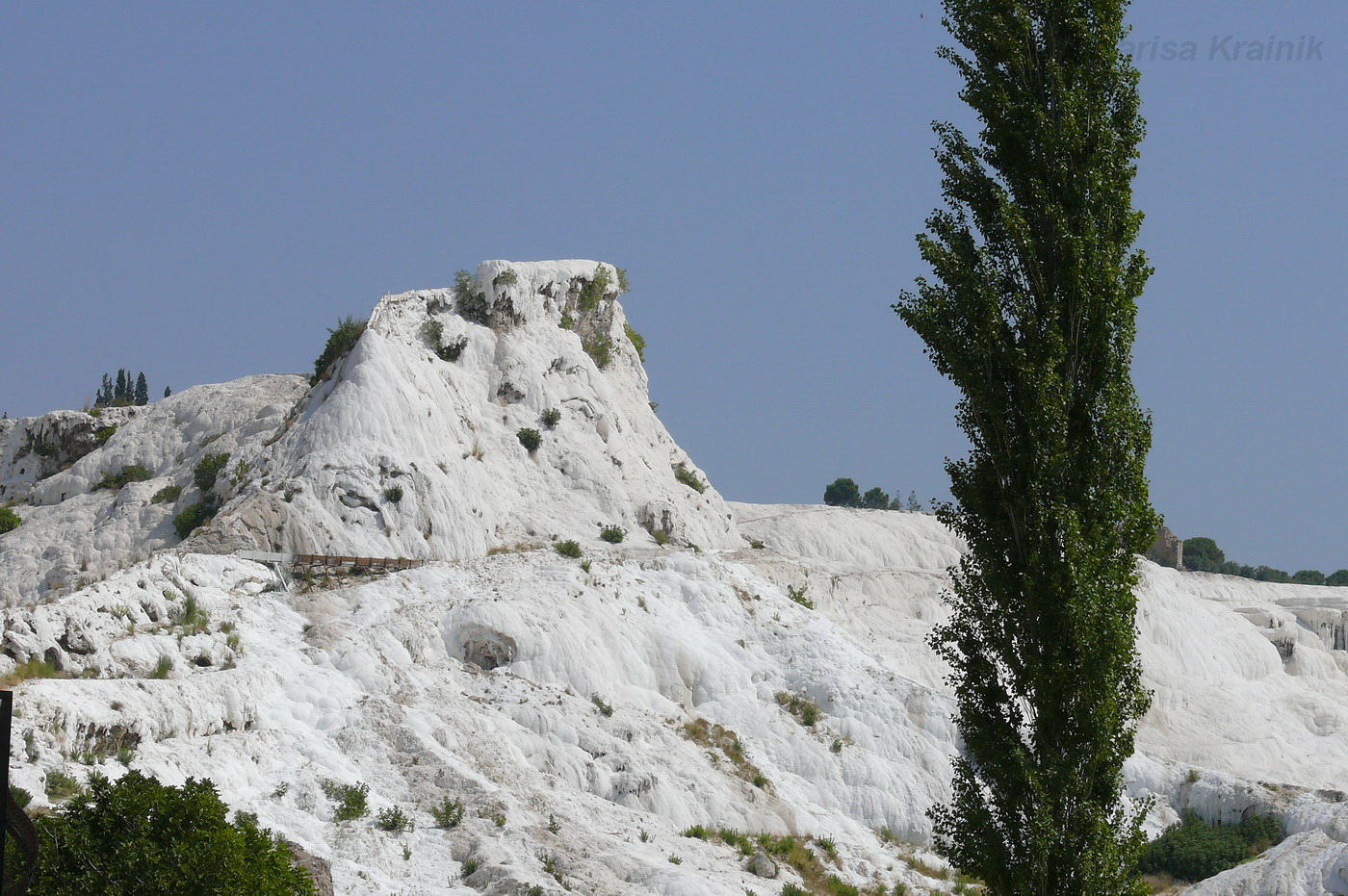 Памуккале, изображение ландшафта.