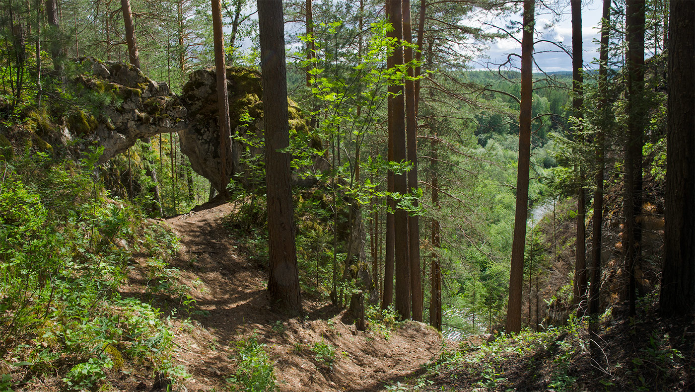 Синие скалы и окрестности, image of landscape/habitat.