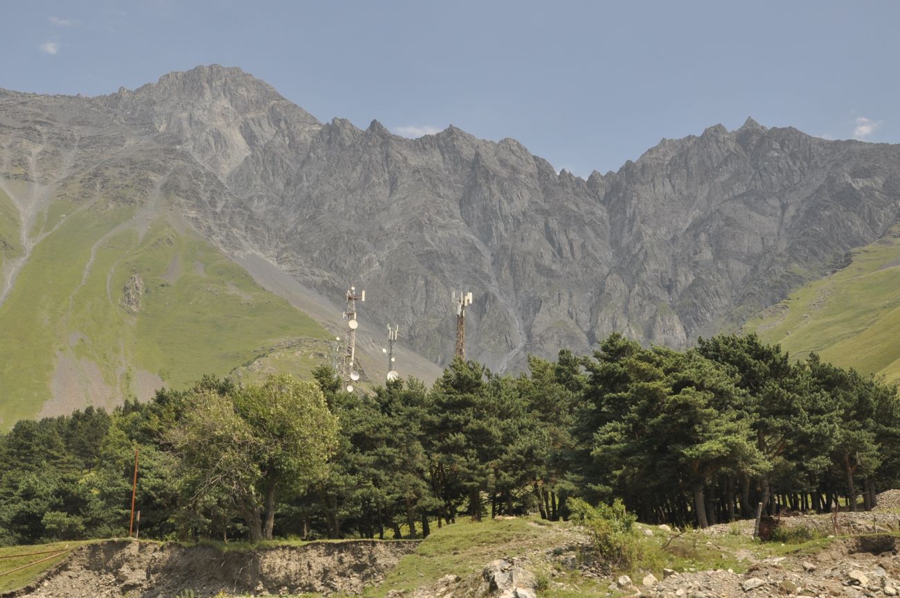 Окрестности села Степанцминда, image of landscape/habitat.