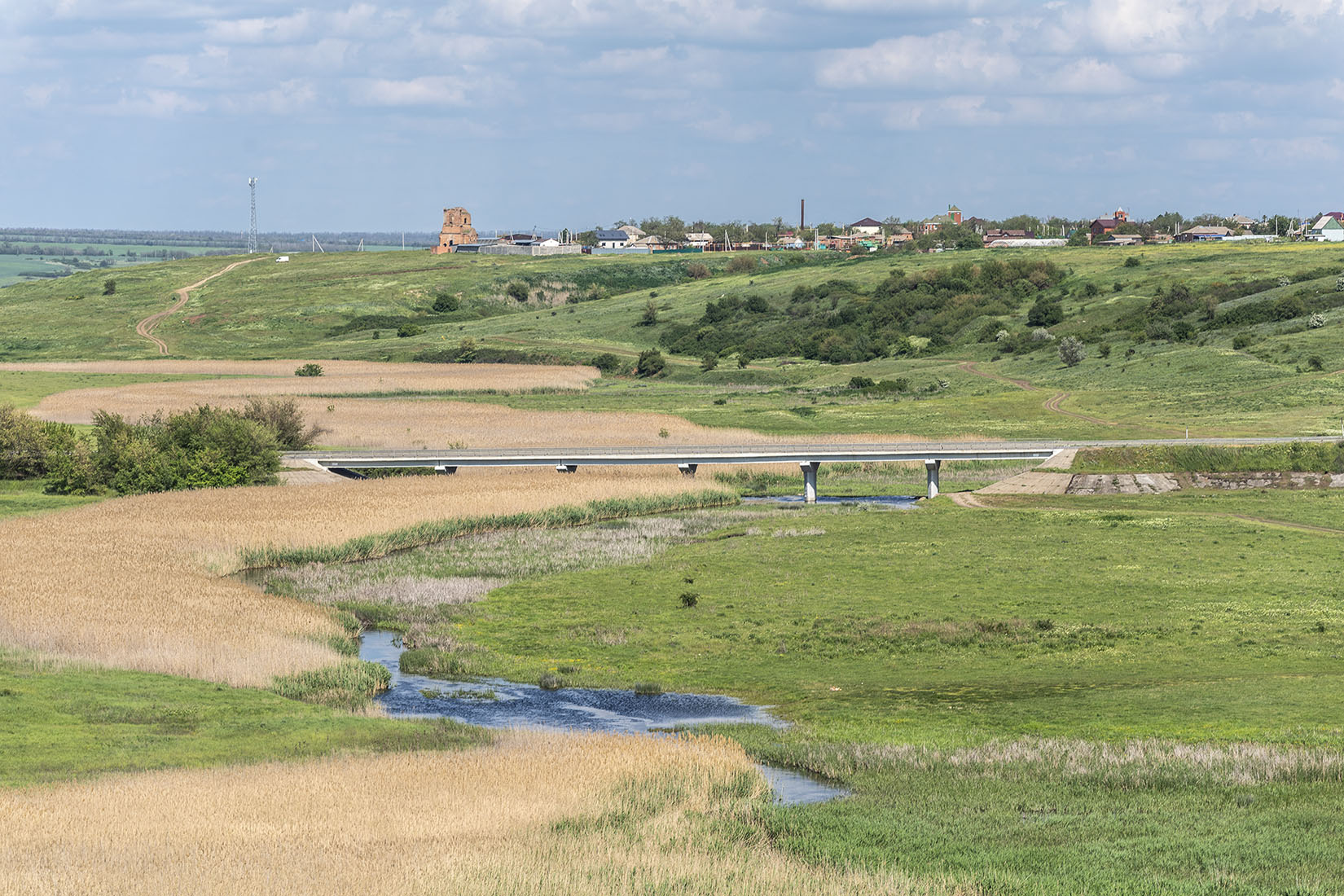 Окрестности села Несветай, image of landscape/habitat.