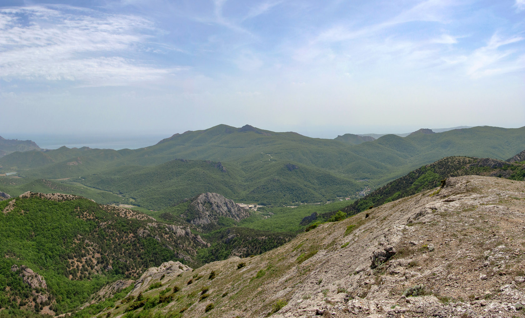 Гора Сандык-Кая, image of landscape/habitat.
