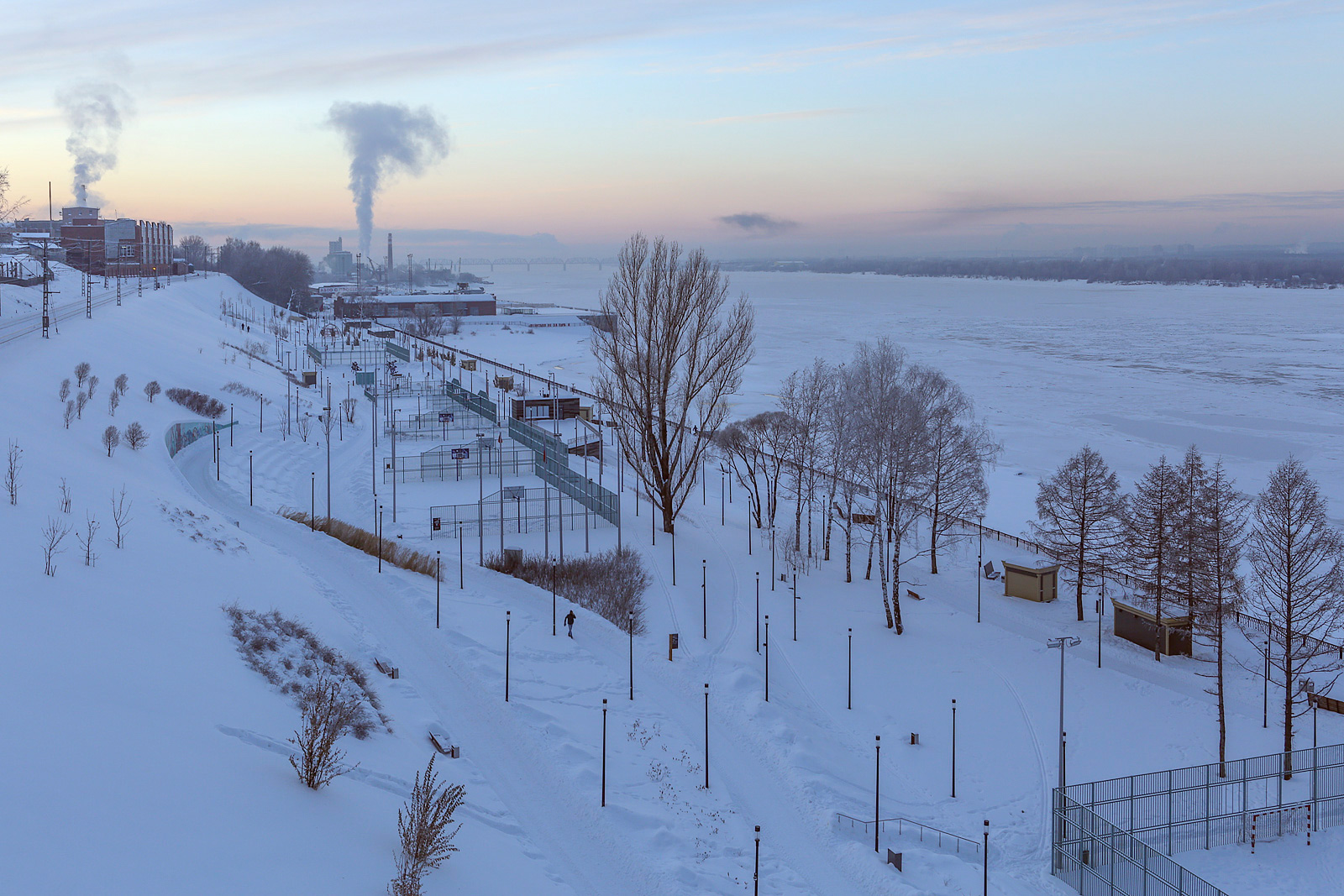 Центр Перми, изображение ландшафта.