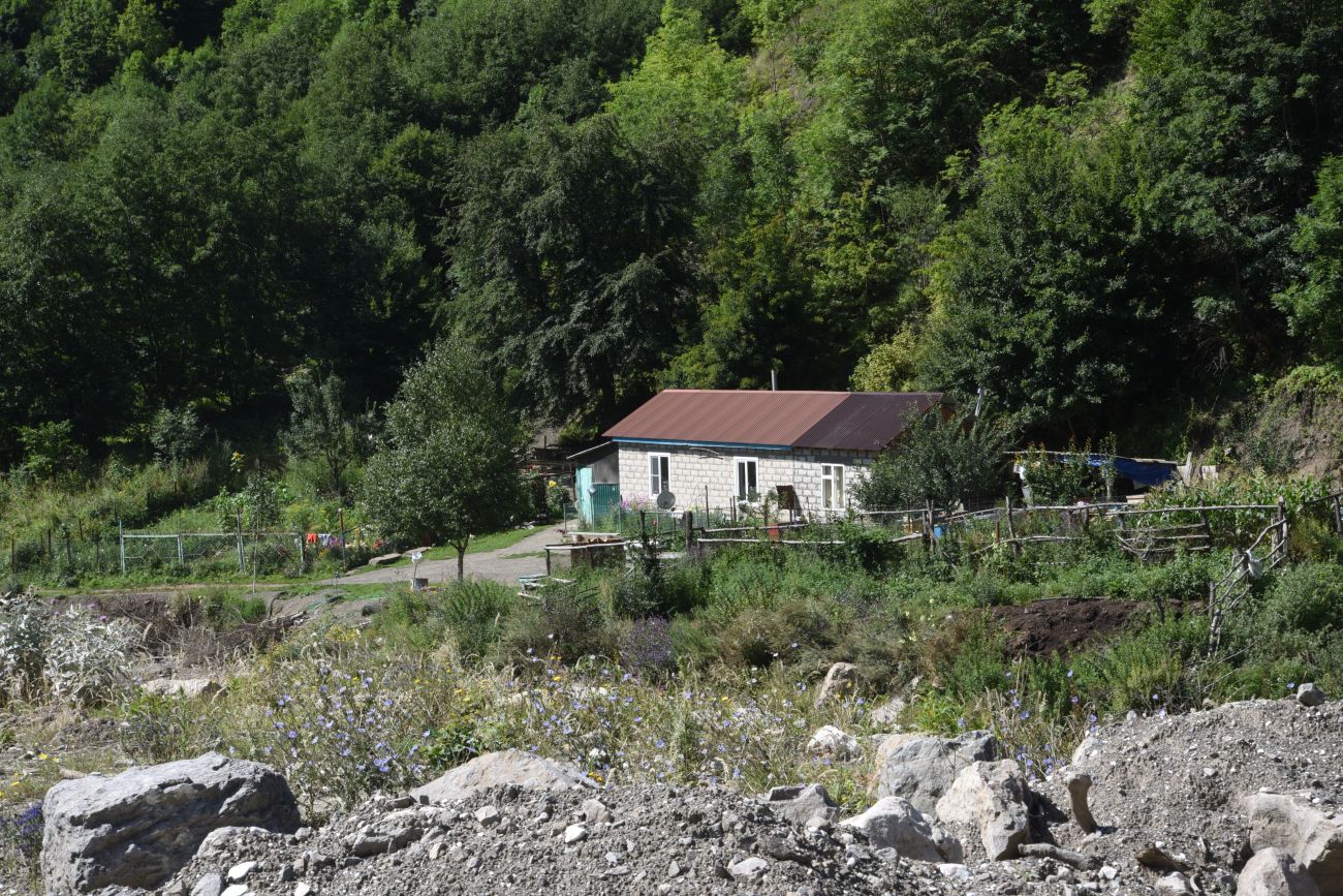Окрестности селения Цеси, image of landscape/habitat.