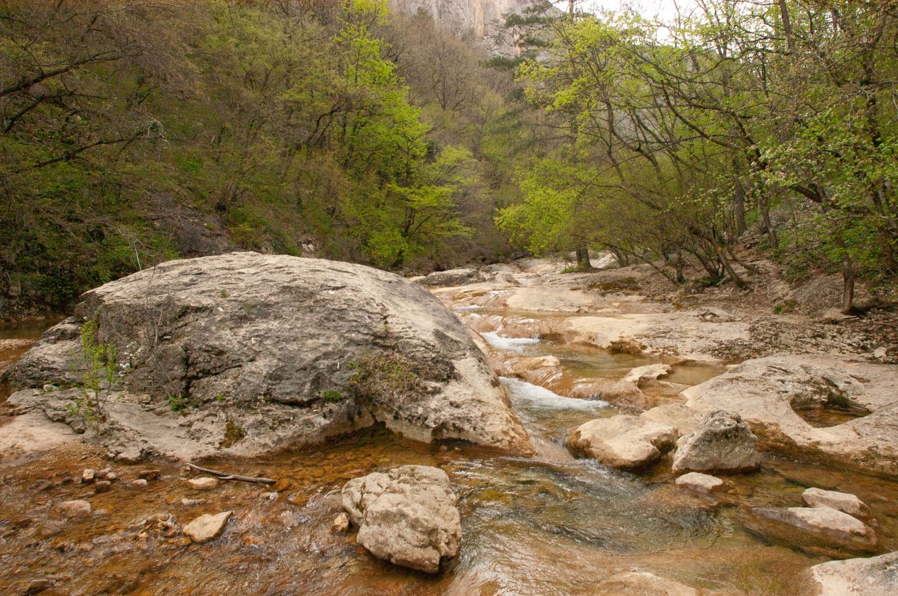 Большой каньон Крыма, изображение ландшафта.