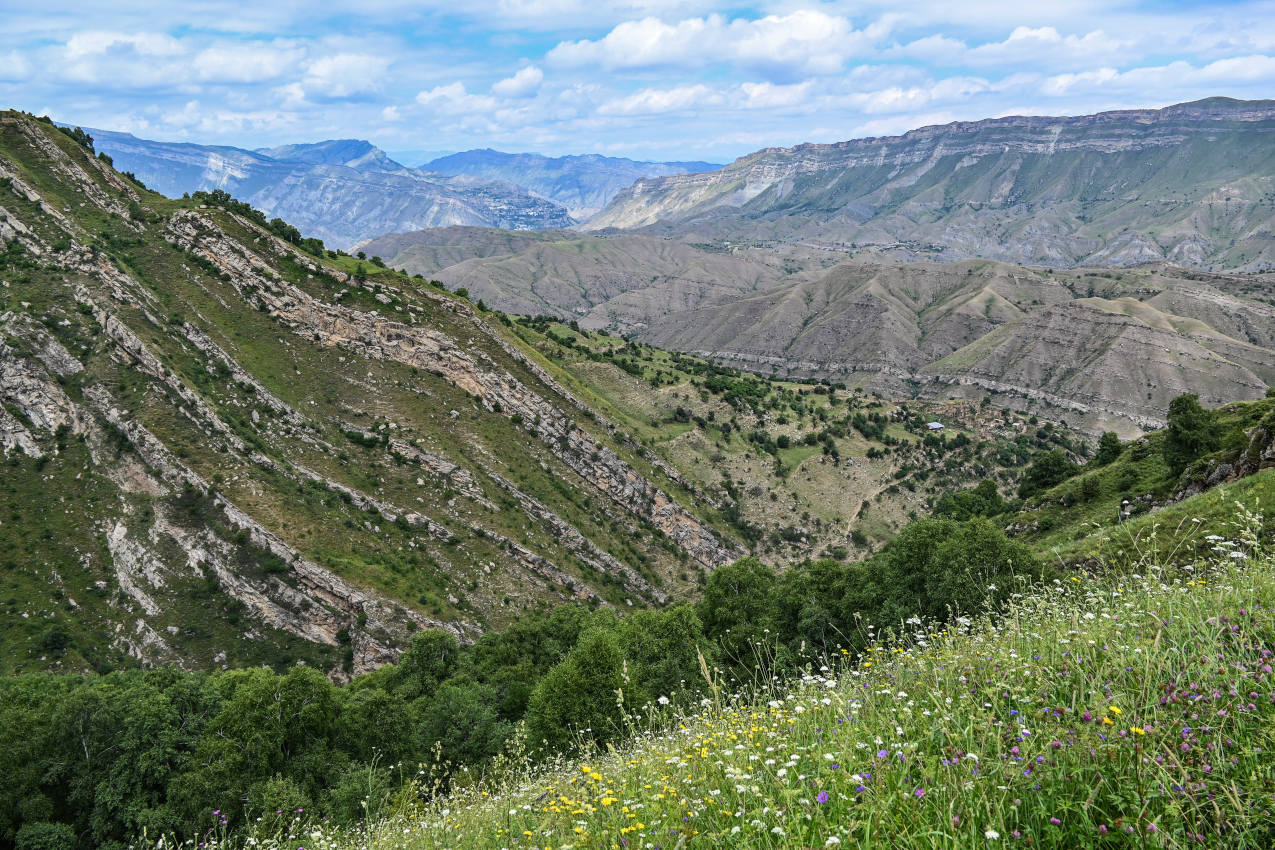 Покинутое село Гамсутль, image of landscape/habitat.