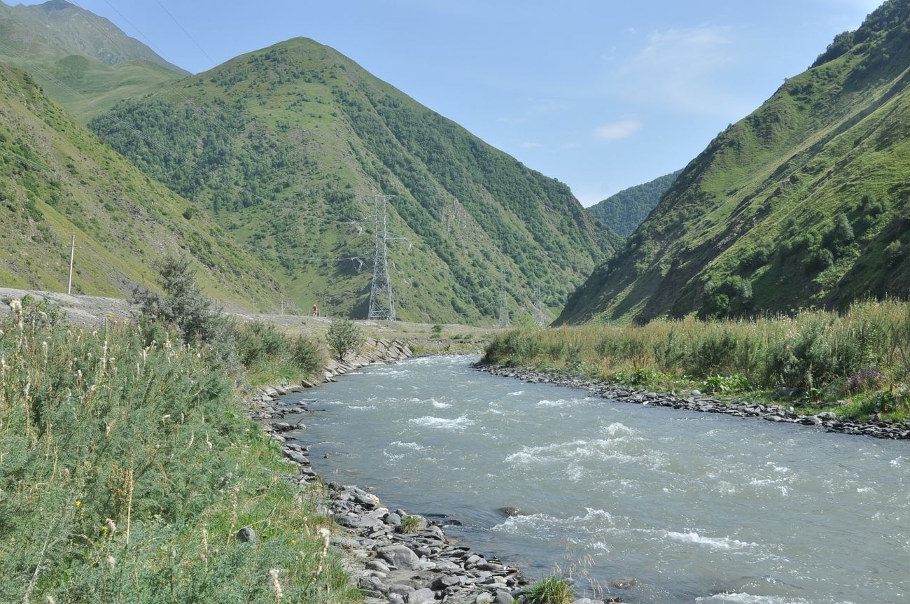 Долина реки Сно, изображение ландшафта.