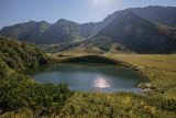 Верховья реки Уруштен, изображение ландшафта.