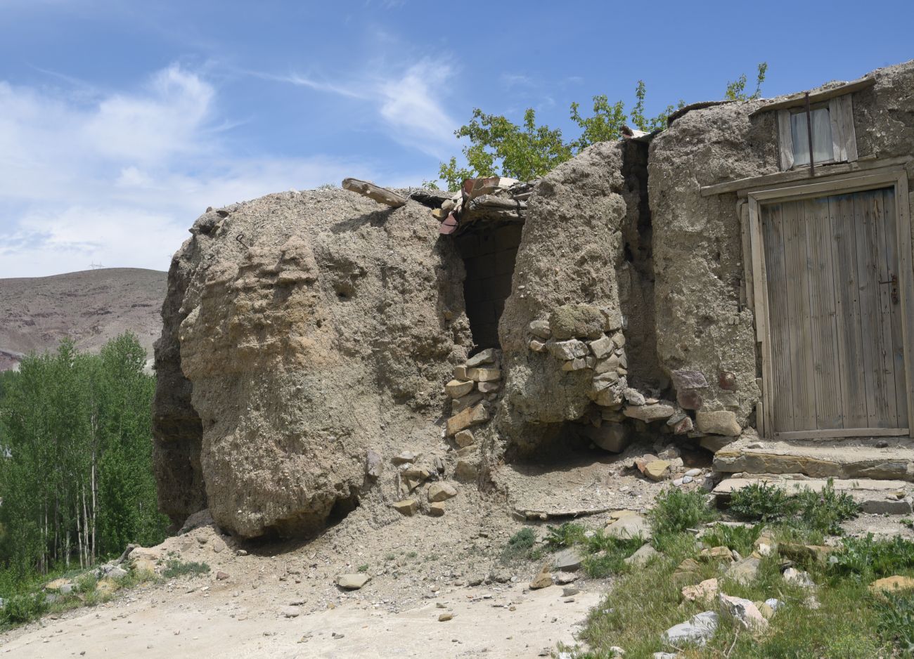 Крепость Хошаб, изображение ландшафта.