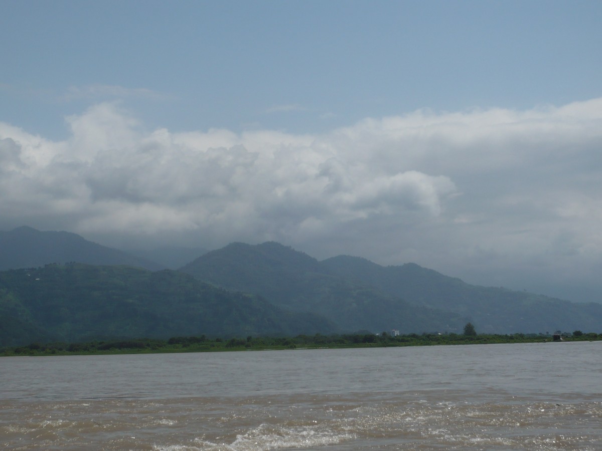 Устье реки Чорохи, изображение ландшафта.