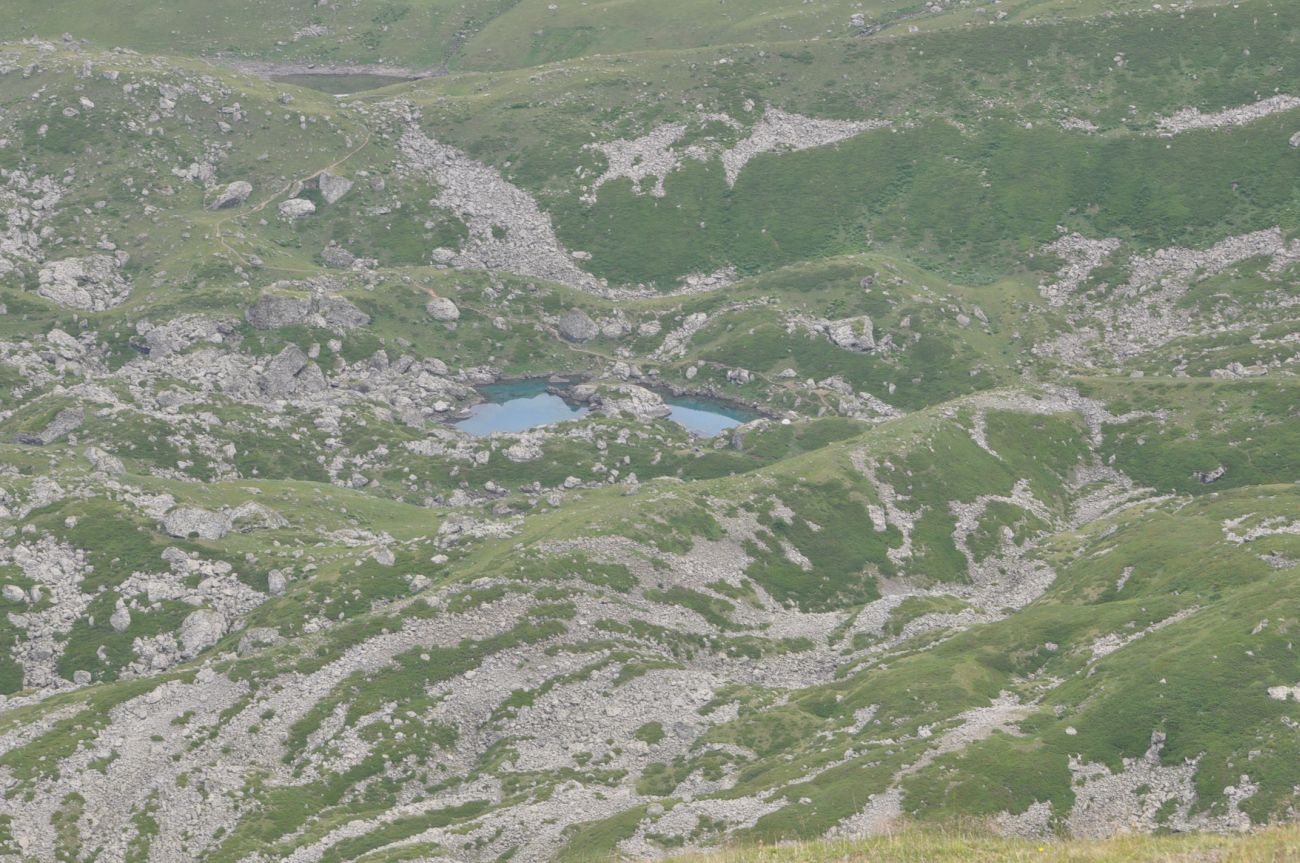 Голубое Абуделаури и окрестности, изображение ландшафта.