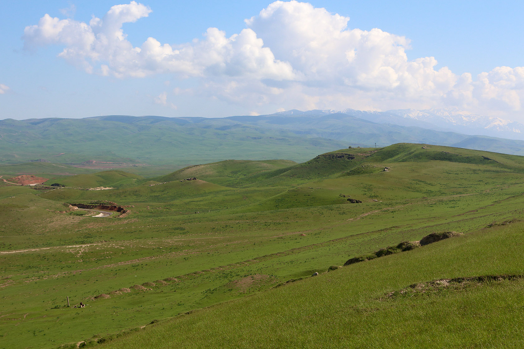 Окрестности посёлка Майский, image of landscape/habitat.