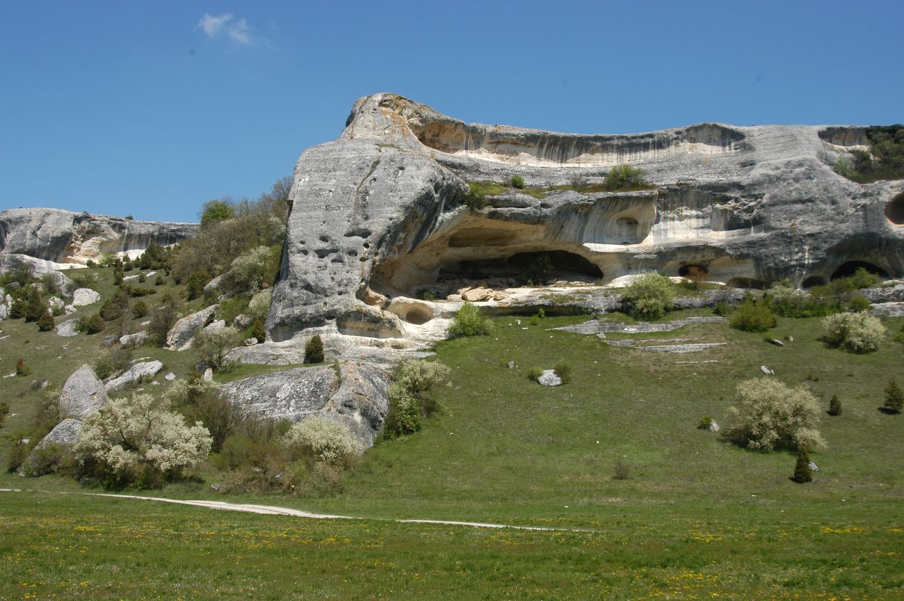 Пещерный город Эски-Кермен, image of landscape/habitat.