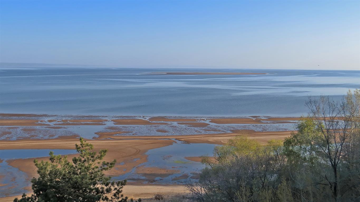 Куйбышевское водохранилище, image of landscape/habitat.