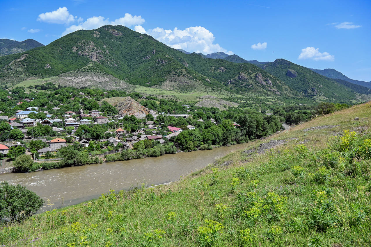 Ацкури, изображение ландшафта.