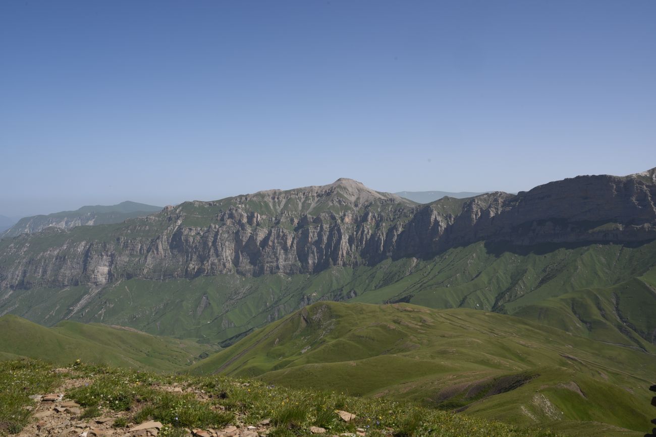 3 км от Цумандинского перевала, изображение ландшафта.