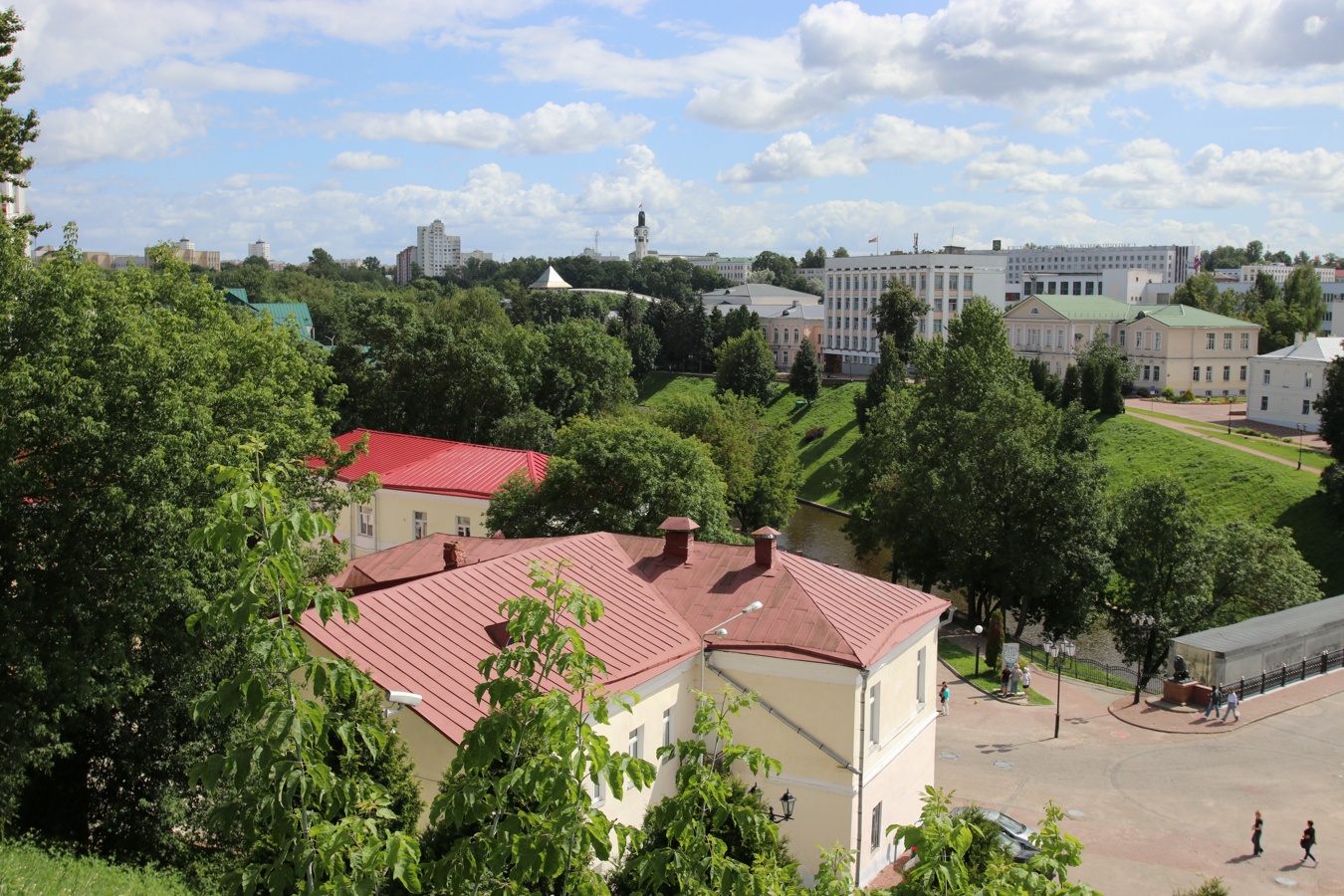 Центр Витебска, image of landscape/habitat.