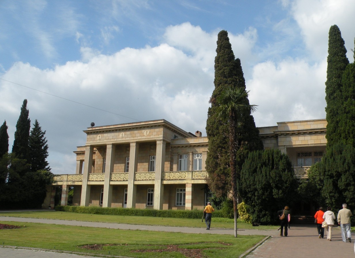 Никитский ботанический сад, image of landscape/habitat.