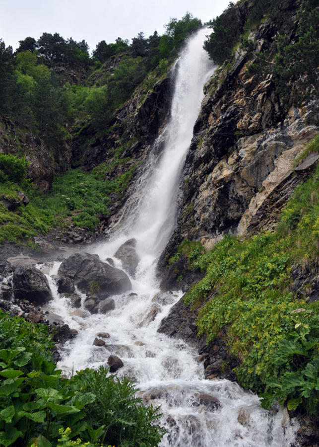 Верховья реки Урух, image of landscape/habitat.