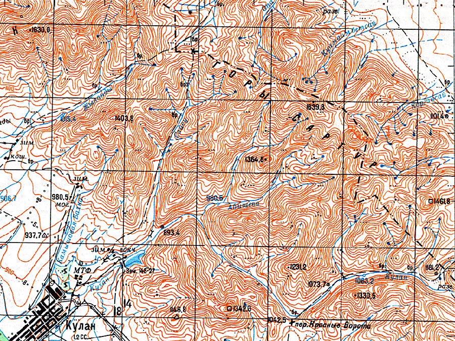 Горы Сартур, image of landscape/habitat.