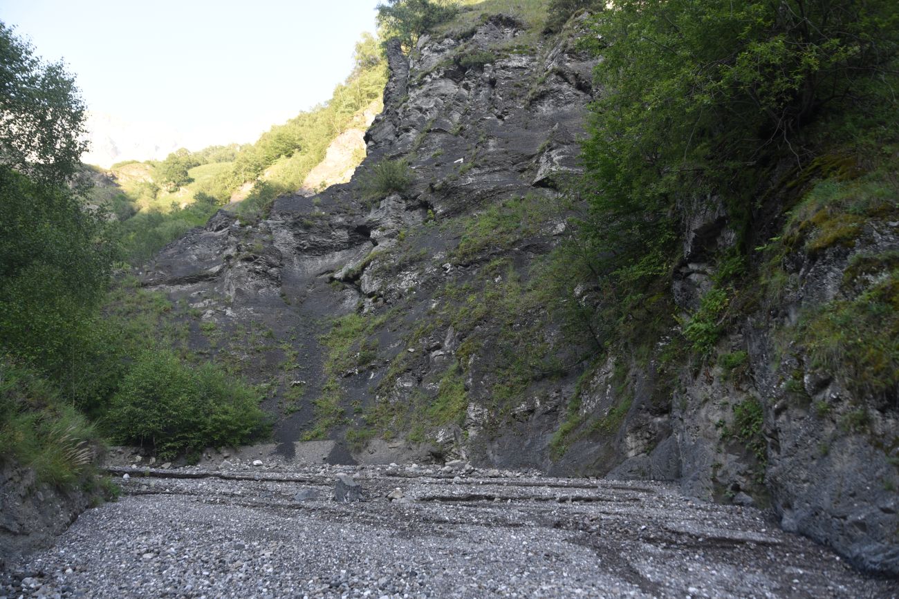 Левый приток реки Цесиахк, изображение ландшафта.