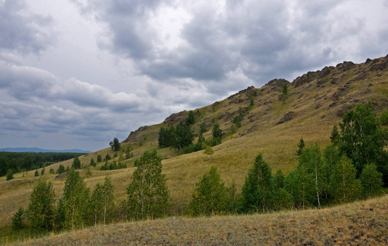 Хребет Нурали, изображение ландшафта.