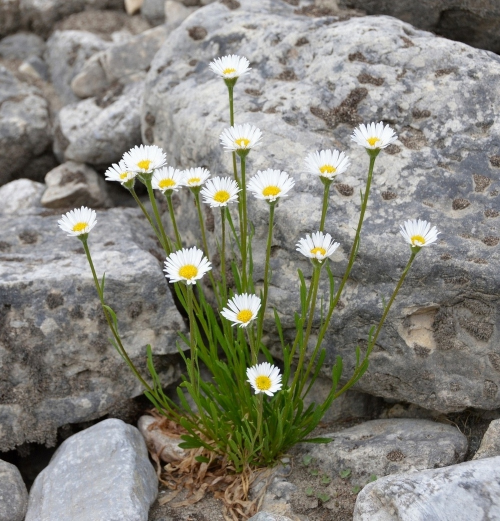 Изображение особи Erigeron silenifolius.