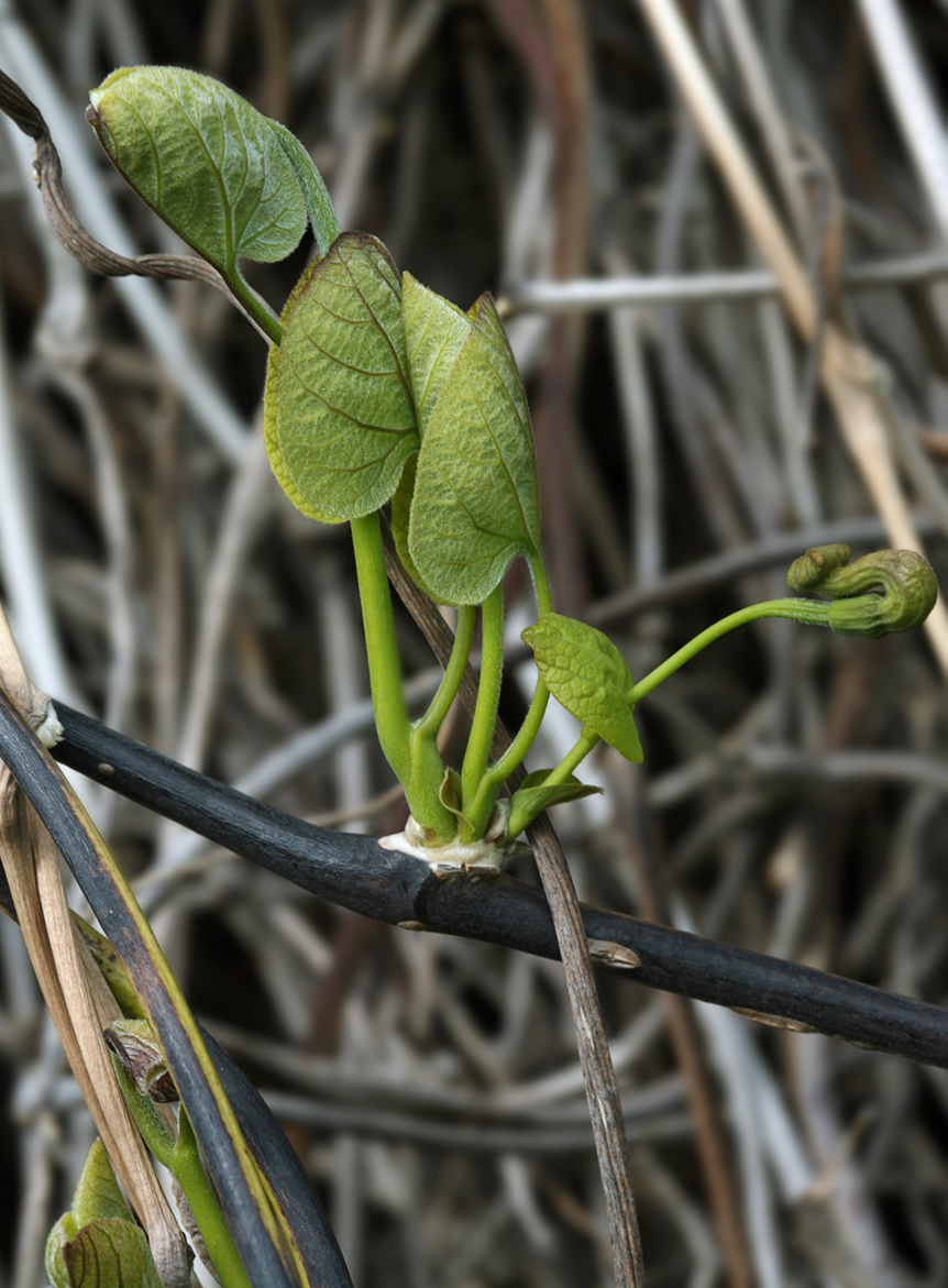 Изображение особи Aristolochia manshuriensis.